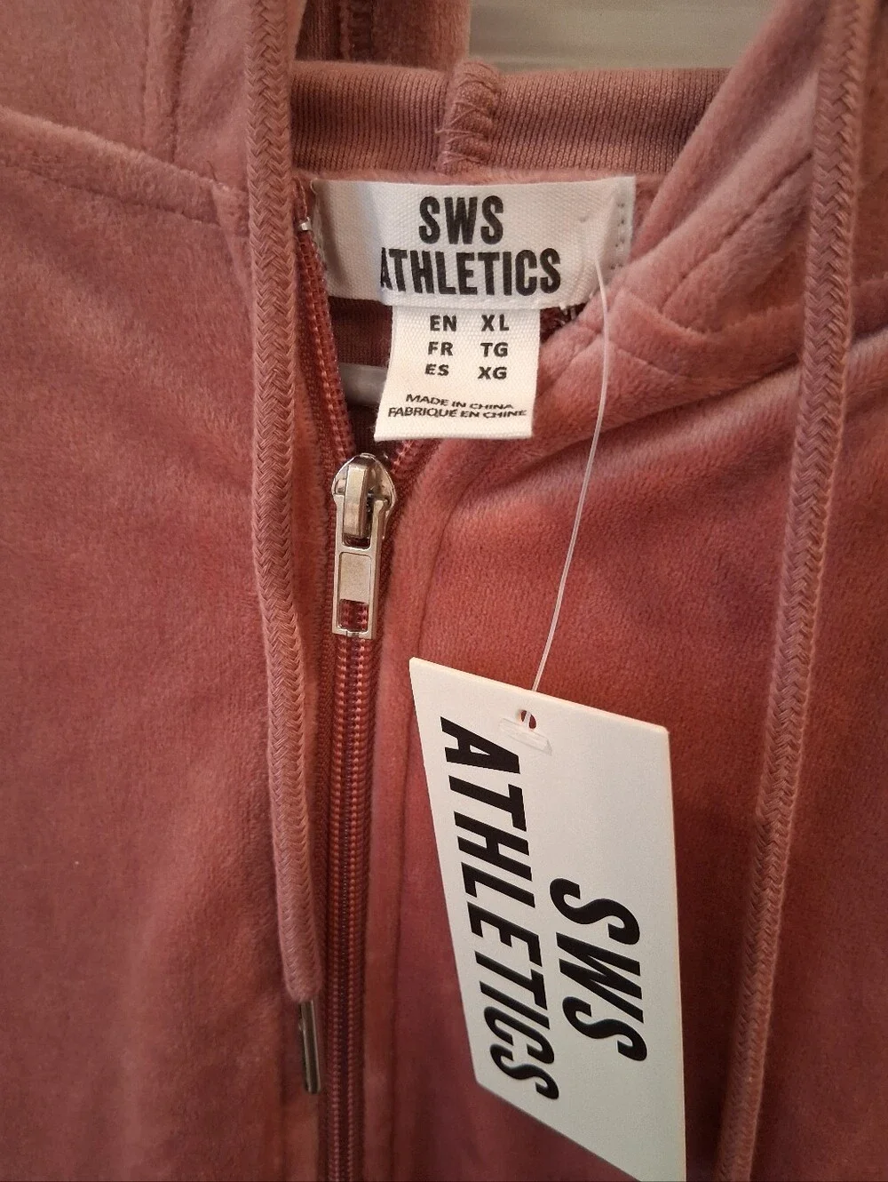 SWS Athletics Hoodie & Track Pants  Set - Dusty Rose